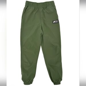 BNWOT Fila Kids' Youth Olive Green Leitweight Jogger Pants  Size US 14–16 Activ